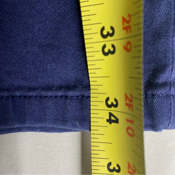 Calvin Klein Size 12 Ladies Straight Leg Jeans Women Dark  Wash Elastane Navy - Picture 11 of 11